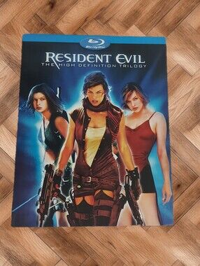 ​Title: Resident Evil: The High Definition Trilogy (Blu-ray) 🧟‍♀️🔫